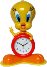 Budík Tweety, na výběr z více melodií, 32 x 25 x 15 cm, cena 783 Kč, www.hodiny-budiky.cz