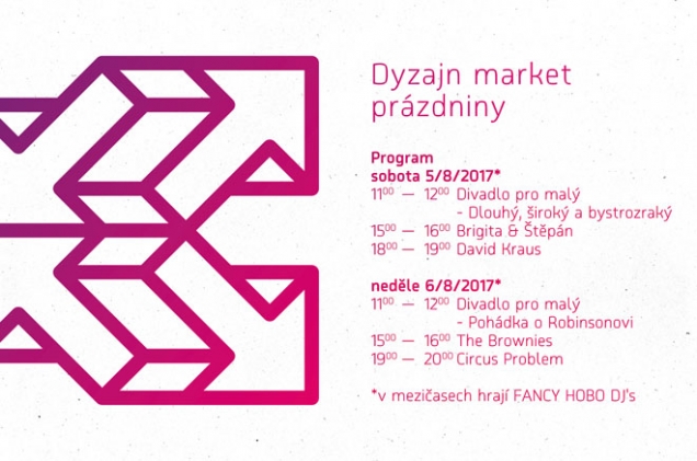 Tento víkend 5. a 6. srpna máte letos již potřetí možnost zavítat na náměstí Václava Havla v Praze na prázdninové edici akce Dyzajn market.