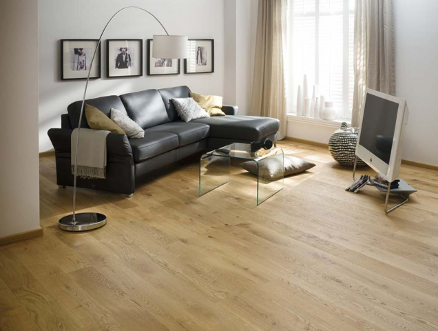 Dřevěná třívrtsvá podlaha 1FLOOR, kolekce Forte, dekor dub Forte 7 (Zdroj: KPP.cz)