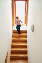 Světlo neomezeně vstupuje do všech prostor v domě