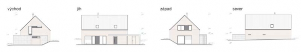 Schéma domu: PROJEKT RD Nová Paka II.