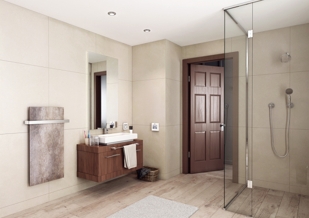 Keramické sálavé panely Ecosun N (natural) dokonale imitují přírodní kámen, cena 4 792 Kč (FENIX GROUP)
