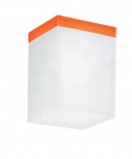 Stropní svítidlo Space, patice GX24q-4, 2x kompaktní zářivka 42 W, 19 x 19 cm, v. 21 cm, polykarbonát, cena 5 851 Kč (ELIOS LIGHTING)
