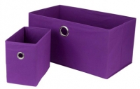 Úložný boxík (F &amp; F home), látka, otíratelný (malý), cena 87,90 Kč, (střední) cena 116,90 Kč, (velký) 146,90 Kč, www.ffmoda.com