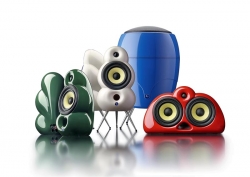 Set 5.1 reprosoustav pro domácí kino Home Set II. (Scandyna) lze pořídit v devíti barevných provedeních,  cena 59 960 Kč, www.audiovision.cz
