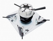 Nerezový set Quadro na masové fondue, cena 6 840 Kč, POTTEN & PANNEN