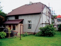 Původní vzhled rodinného domu - pohled ze zahrady