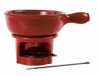 Souprava na sýrové fondue (Emile Henry) je z velmi odolné keramiky, cena 4 665 Kč, POTTEN & PANNEN