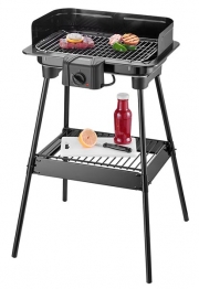 Stojanový zahradní elektrický gril Severin PG8523 s příkonem 2 300 W a s ochranou proti větru. Cena: 1 490 Kč
