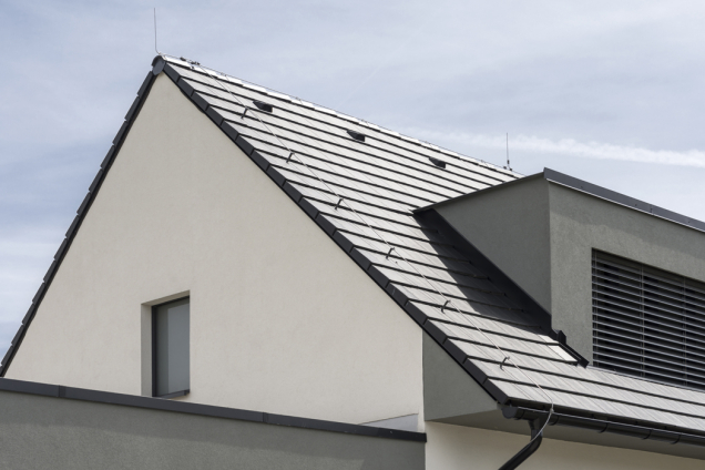 Masivní střecha ze systému stavebních komponentů Ytong splňuje náročné požadavky na snížení energetické náročnosti (Zdroj: XELLA)