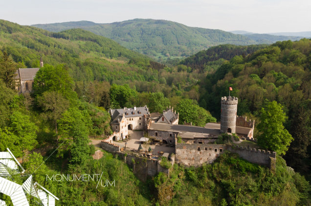 Projekt MONUMENT/UM, hrad Hauenštejn (Foto: Aleš Novotný)