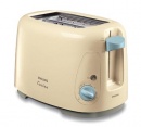 Kovový topinkovač Metal HD 2601/70 s nastavitelným tlačítkem rozmrazování, cena 2 190 Kč, PHILIPS
