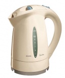 V barvách bílá, perleťově modrá a slonová kost je k dostání rychlovarná konvice Cucina, cena 1 490 Kč, PHILIPS