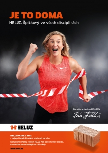 Při medailových hodech Bára staví i na výborných výsledcích v jiných disciplínách. Stejně tak HELUZ vyniká v mnoha parametrech, říká vedoucí marketingu Eliška Klimešová.