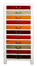 V jejím stylu: zásuvková komoda, dřevo, 125 x 60 x 40 cm, www.homelove.cz