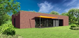 Hlavní cenu POROTHERM DŮM 2009 získal soutěžní návrh Ing. arch. Jana Tesaře