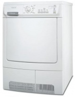 Vnitřní prostor sušičky Electrolux EDC 77550 je osvětlený. Rozměry sušičky jsou (vxšxh): 85 x 60 x 58 cm, hmotnost je pouhých 40 kg, což usnadní manipulaci a sušička je dodávána v barvě bílé.