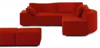 Sedací souprava Ladybug (Brühl), design Kati Meyer-Brühl, snímatelný potah, cena od 125 000 Kč, DE.FAKTO.
