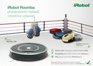 Robotický vysavač iRobot Roomba
