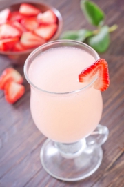 Jahodová limonáda