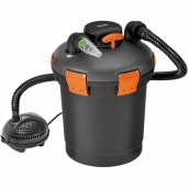 Tlakový UVC-filtr Gardena PF-1000 s ukazatelem znečištění a s lampou na hubení řas. Cena 5 119 Kč
