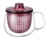 Hrnek Unimug (Kinto), varné sklo, plastové sítko, ve více barvách, cena 312 Kč, www.m-life.cz
