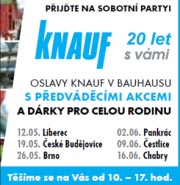 Sobotní Bauhaus - Knauf party