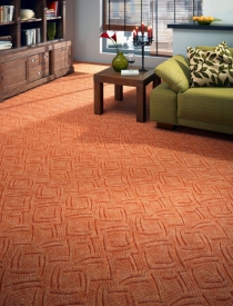 Scrollové koberce s plastickými vzory jsou odolné a hodí se do bytových prostor s větším zatížením, koberec Veneto (Itc), www.floorwood.cz