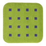 Koupelnová předložka Gubbskär (design Emma Jones), 57 x 57 cm, 100% polypropylen, 6 barevných provedení, cena 69 Kč, www.ikea.cz.