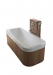 Vana Happy D (DURAVIT), cena 127 453 Kč se stojanem Pillar pro baterie HANSGROHE, cena 52 741 Kč, ALISEO.
