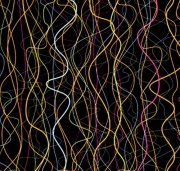 Koberec Karim Rashid KSS (2002) - Opto collection (Teppich Drechsle), rozměr 200 x 200 cm, www.designercarpets.com