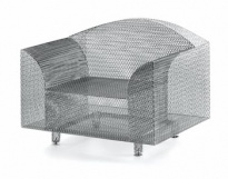 Kovové křeslo How high the Moon, design Shiro Kuramata (Vitra), cena 151 140 Kč bez DPH, KONSEPTI