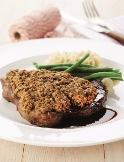 Steak s karamelovou Lotus tapenádou