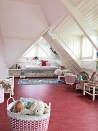 Přírodní linoleum vytvářející rovinu bez skulin a spojů a nevyvolávající alergenní reakce je do dětských pokojů bezesporu nejvhodnější (FORBO)