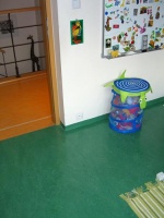 Marmoleum si můžete vybrat v široké škále barev