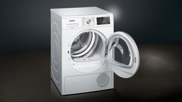 iQ500 WT45W461CS je kondenzační sušička prádla s tepelným čerpadlem a samočisticím kondenzátorem pro vysokou energetickou účinnost (SIEMENS)