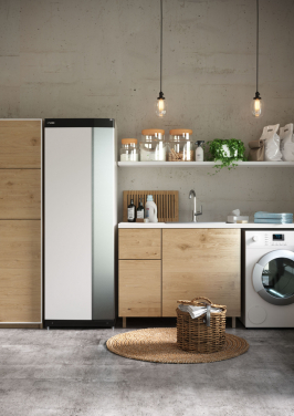 Tepelné čerpadlo NIBE S1255 s atraktivním skandinávským designem (Zdroj: DZ Dražice)