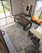 Série Storm (LEA CERAMICHE), odstín thunderstorm, rozměry 30 x 30 cm, 45 x 45 cm a 60 x 60 cm + mozaiky různých formátů, cena (bez DPH) od 1 650 Kč/m², CERAMICA PLUS