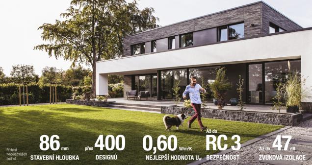 Před deseti lety se na trhu objevil kompozitní materiál na bázi PVC a skelných vláken RAU-FIPRO od společnosti REHAU, který znamenal zásadní zlom v navrhování okenních systémů. REHAU nyní představuje novou generaci kompozitního materiálu RAU-FIPRO X, která posunuje možnosti architektury o další kus dál, tedy hlavně do šířky a výšky. Díky inovaci kompozitního materiálu RAU-FIPRO X má teď okenní systém GENEO vylepšenou tuhost i větší odolnost proti ohybu. (Zdroj: REHAU)