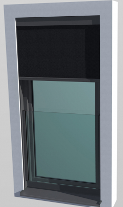 Okno PROGRESS ALU SCREEN (Zdroj: DAFE-PLAST)