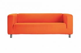 Pohovka Klippan, pružinové jádro, snímatelný prací potah, cena 5 990 Kč, IKEA