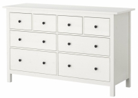 Komoda ze série Hemnes, 162 x 51 cm, výška 79 cm, cena 5 490 Kč, www.ikea.cz