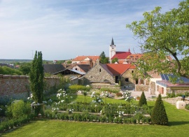 Při pohledu na zahradu máte pocit, že jste se ocitli v zemi u Středozemního moře
