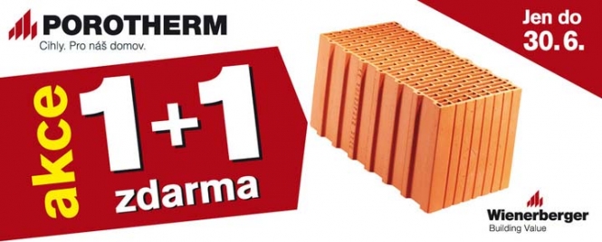 Každá druhá cihla zdarma!