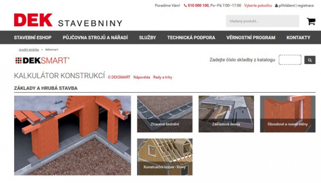 Kalkulátory DEK SMART