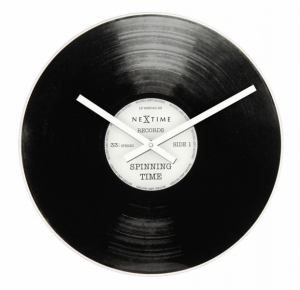 Nástěnné hodiny Little Spining Time (Nextime), O 20 cm, cena 749 Kč, www.mobax.cz
