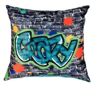Dekorativní polštář Crazy (Kika), 40 x 40 cm, cena 399 Kč, www.kika.com