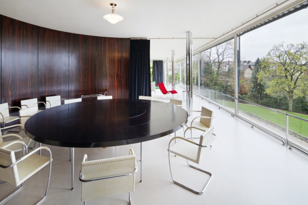 Vila Tugendhat, hlavní obývací místnost (Foto: RAKO, Tomáš Dittrich)