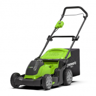 1. cena: AKU rotační sekačka Greenworks G40LM41 40 V s baterií a nabíjecí stanicí - AKU rotační sekačka Greenworks G40LM41 přináší vynikající volbu pro zákazníky se zahradami do 500 m2 pro pravidelné sekání travního porostu. Výšku sečení lze nastavit do  5 poloh v rozmezí 20–70 mm. Sekačka zvládne také mulčování (mulčovací záslepka je v ceně). Sběrný koš má oproti základnímu modelu G40LM35 kapacitu 50 l. Proti nechtěnému spouštění žacího nože slouží bezpečnostní klíč, který je zapotřebí vložit do zástrčky u baterie. Výšku řídítek lze nastavit podle postavy obsluhy. Lze je jednoduše složit. Díky LED indikátoru můžete kdykoliv sledovat stav nabití baterie.