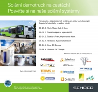 Ve dnech 26. března až 6. dubna 2012 se můžete přijít podívat na některou ze šesti zastávek Demotrucku.